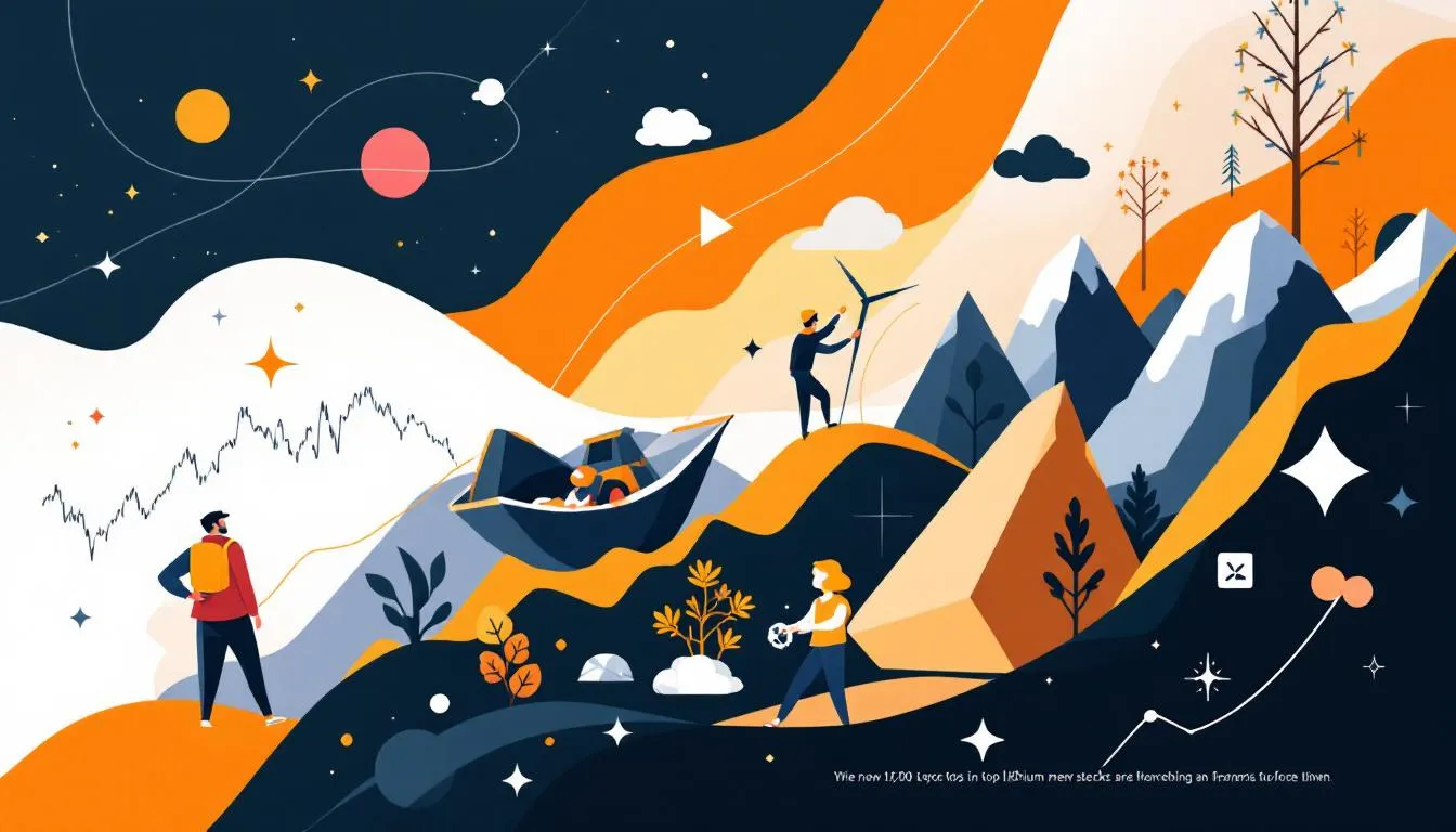 A selection of top lithium stocks to watch.